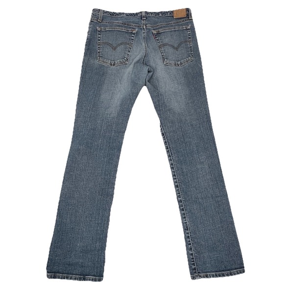 VTG Levi's 509 Straight Fit Stretch Jeans Men's 32 Blue 50950-1317 Y2K Vintage - Picture 5 of 10